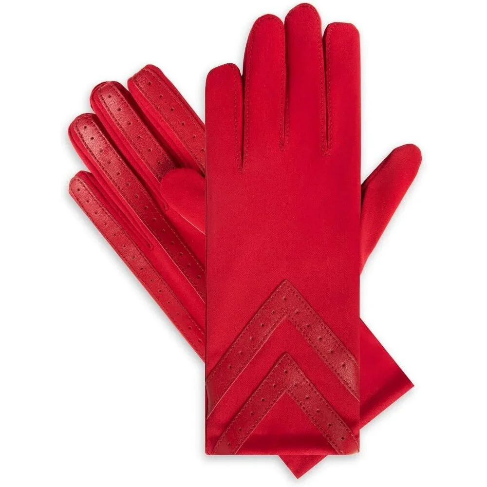 Women's Chilli - Smartdri Spandex Gloves Warm Fleece Lined Chevron Touchscreen